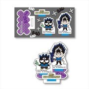 アクリルフィギュア 幽☆遊☆白書 飛影(邪王炎殺黒龍波)×サンリオキャラクター・バッドばつ丸 [キャラクターグッズ]