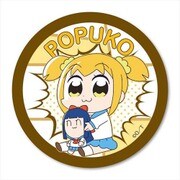 ぎゅぎゅっと缶バッチ ポプテピピック ポプ子 [キャラクターグッズ]