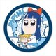 ぎゅぎゅっと缶バッチ ポプテピピック ピピ美 [キャラクターグッズ]