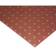 PGEB274-2 [樹脂製パンチングボード ブラウンスモーク 450x270x3mm]