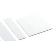 MK520-T [アクリル 4辺面取り 白 100x100x3mm テープ付き]