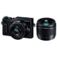 DC-GF10W-K ブラック [LUMIX GF10 ダブルレンズキット (ボディ ブラック フォーサーズセンサー ミラーレスカメラ＋LUMIX G VARIO 12-32mm F3.5-5.6 ASPH. MEGA O.I.S.ブラック＋LUMIX G 25mm/F1.7 ASPH. ブラック)]