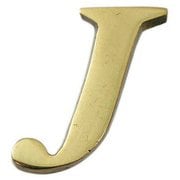 QL20-J [真鍮ゴールド文字 大文字 J]