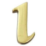 QS20-L [真鍮ゴールド文字 小文字 英l]