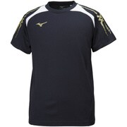 32JA801009 [Tシャツ ブラック×ホワイト L (UNISEX)]