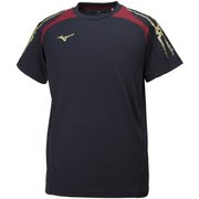 32JA801096 [Tシャツ ブラック×ルバーブ M (UNISEX)]