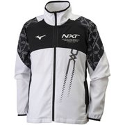 32JC804001 [ムーヴクロスシャツ ホワイト×ブラック S (UNISEX)]