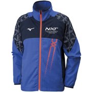 32JC804025 [ムーヴクロスシャツ バハブルー×ディープネイビー 2XL (UNISEX)]