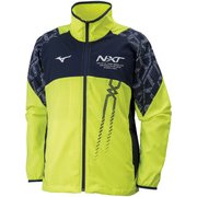 32JC804031 [ムーヴクロスシャツ セーフティーイエロー×ディープネイビー M (UNISEX)]