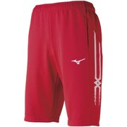 32JD800262 [ウォームアップハーフパンツ チャイニーズレッド 140 (UNISEX)]