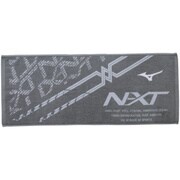32JY810308 [NXTフェイスタオル チャコール×グレー  (UNISEX)]
