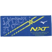 32JY810322 [NXTフェイスタオル ブルー×セーフティーイエロー  (UNISEX)]
