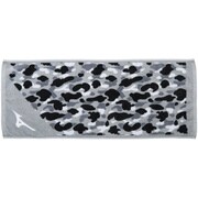 32JY810606 [迷彩フェイスタオル グレー  (UNISEX)]