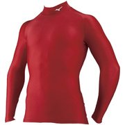 32MA815062 [バイオギアシャツハイネック長袖 チャイニーズレッド L (MEN'S)]
