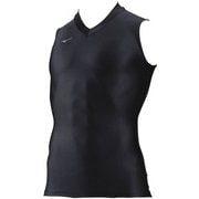 32MA815309 [バイオギアシャツVネックノースリーブ ブラック 2XL (MEN'S)]