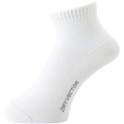 C2JX813001 [ドライベクターソックス ショート ホワイト  (MEN'S)]