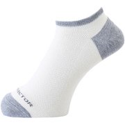 C2JX814101 [ドライベクターソックス アンクル ホワイト+グレー  (MEN'S)]
