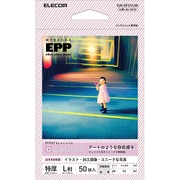 エフェクトフォトペーパー キャンバス L判サイズ 50枚 EJK-EFCVL50