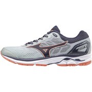 J1GD180703 [WAVE RIDER 21 SLIM シルバー×シルバー×ピンク 24.0cm (WOMEN'S）]