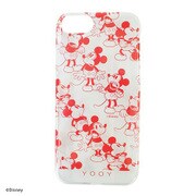 YY-D030 RD CHAIN/ミッキー iPhone 8/7/6s/6用 [iPhone 8/7/6s/6 ケース]