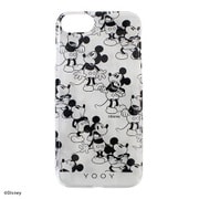 YY-D030 BK CHAIN/ミッキー iPhone 8/7/6s/6用