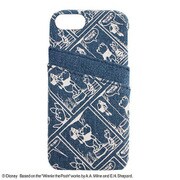 YY-D020 BL プリント POOH iPhone 8/7/6s/6用