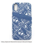 YY-D016 BL プリント POOH iPhone X用