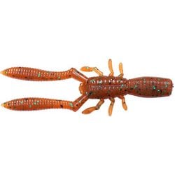 ワーム 本仕込 BOTTLE SHRIMP(ボトルシュリンプ)(3inch) ルートビア/グリーン&ブラックフレーク [クローワーム]