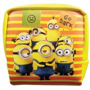 MN-10058-B [MINIONS 角型メガジップポーチ イエロー]