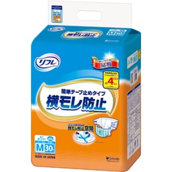 リフレ 簡単テープ止めタイプ 横モレ防止 Mサイズ 30枚 [介護排泄用品]