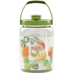 保存容器・キャニスター TAKEYA 果実酒びん R型 2.4Lみどり