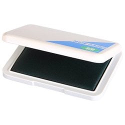 朱肉・スタンプ台 NPA-2G 緑 ニューペーパースタンプ台 中形