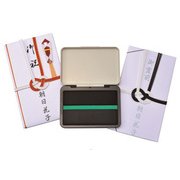朱肉・スタンプ台 KTS-3 慶弔用スタンプ台 2段式 大型