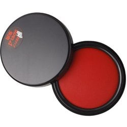 朱肉・スタンプ台 NSA-50 スーパーエース朱肉 50号 φ54mm