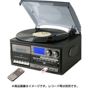 レコードプレーヤー ブラック TCD-114