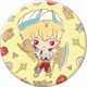 FGO×Sanrio 缶バッジ ギルガメッシュ キャスター [キャラクターグッズ]