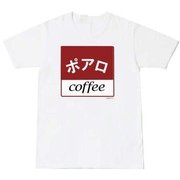 名探偵コナン 喫茶ポアロ Tシャツ スクエアロゴ(G-L) [キャラクターグッズ]