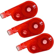 修正テープ ホワイパースイッチ リフィル 3個パック 6mm レッド WH-1516R-3P