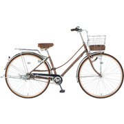 シティサイクル EAST BOY デラックス 27型 内装3段変速 18EB273DX ブラウン 18EAST BOY