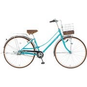 シティサイクル EAST BOY デラックス 27型 内装3段変速 18EB273DX オーシャンブルー 18EAST BOY