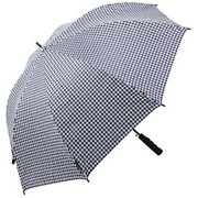 SBU-028 [千鳥晴雨兼用ワンタッチ傘 ホワイト/ネイビー]