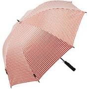 SBU-028 [千鳥晴雨兼用ワンタッチ傘 ホワイト/オレンジ]