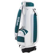 BEAR-12 グリーン キャディバッグ 4.4Kg 9.0型 口枠数6 キャスター付き 2018年モデル [キャディバッグ]