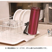 猫のボトル掛け [水切りラック用アクセサリ]