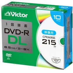 ヨドバシ.com - 三菱ケミカルメディア ビクター VHR21HP10J2 [DVD-RDL