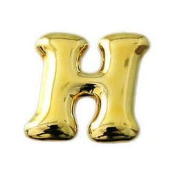 ABG15-H [ゴールド文字 小 H 13～15x3mm]
