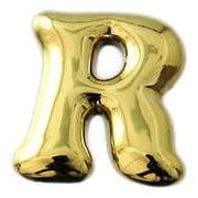 ABG15-R [ゴールド文字 小 R 13～15x3mm]