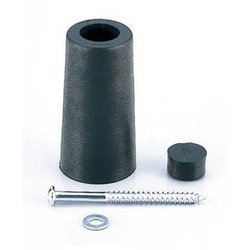 バラ ゴムクッション戸当り 黒 50x26 GD52-1