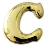 ABG20-C [ゴールド文字 大 C 19～23x4mm]