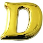 ABG20-D [ゴールド文字 大 D 19～23x4mm]
